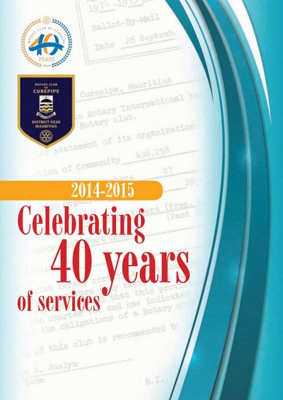 40th Anniversary Rotary Magazine
